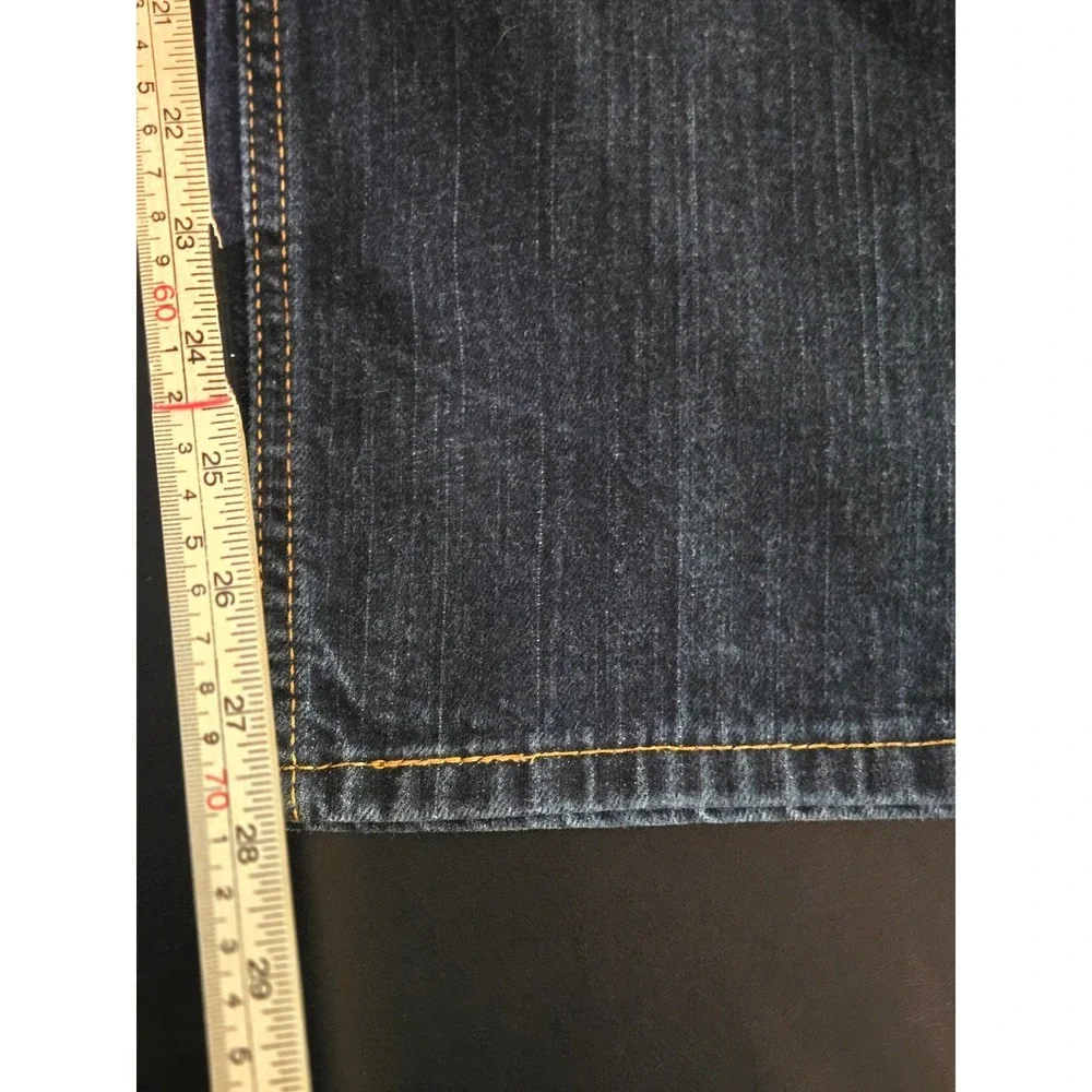 Levis 541 Mens 42x30 Athletic Taper Jeans Dark Wash Indigo Denim Blue 18181-0025